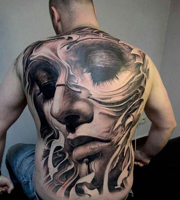 Back tattoo