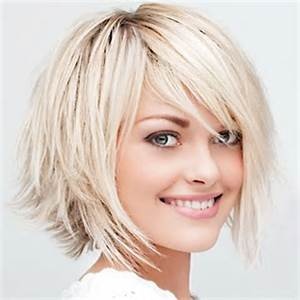 Short layered bob hairstyle