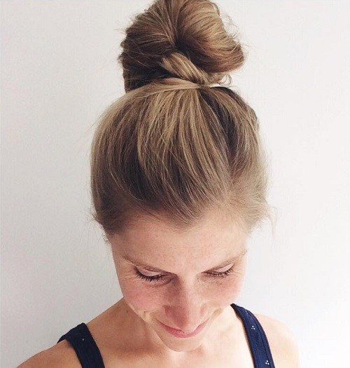 Easy top bun