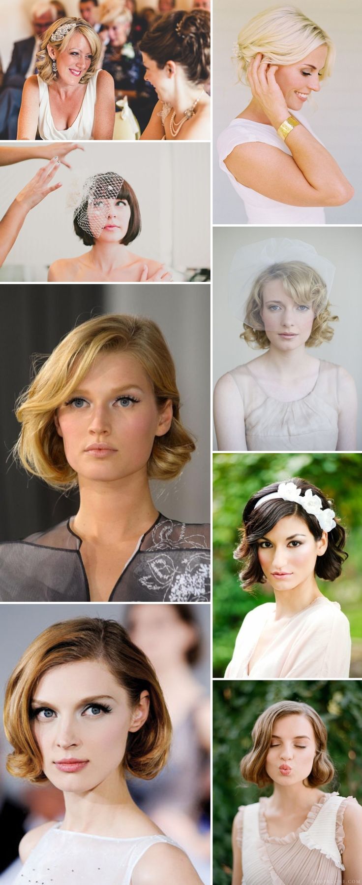 Gorgeous wedding hairstyles for medium hair