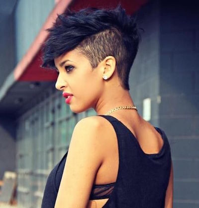 Mohawk hairstyle