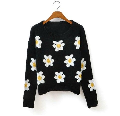 Daisy sweater for autumn