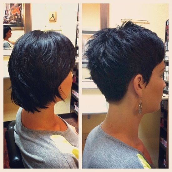 Pixie haircut for black hair