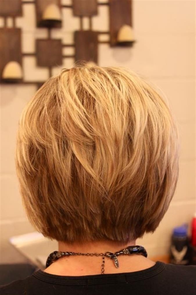 Bob hairstyle for blonde hair