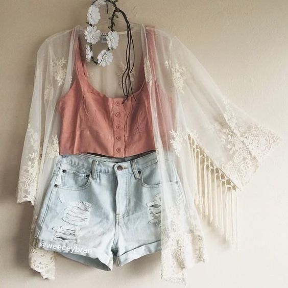 Summer cute outfit over