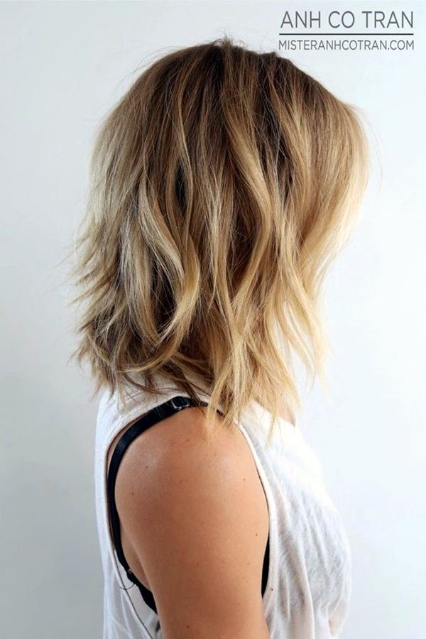 Fantastic simple medium haircuts - shoulder-length hairstyles for women