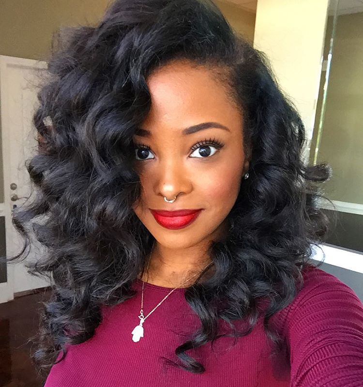 Breathtaking hairstyles for black hair