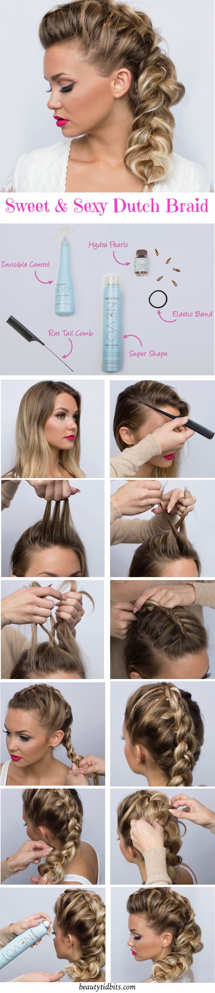 Faux Hawk hairstyle tutorial