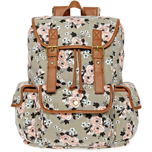 SM New York Floral Cargo Backpack, $ 25
