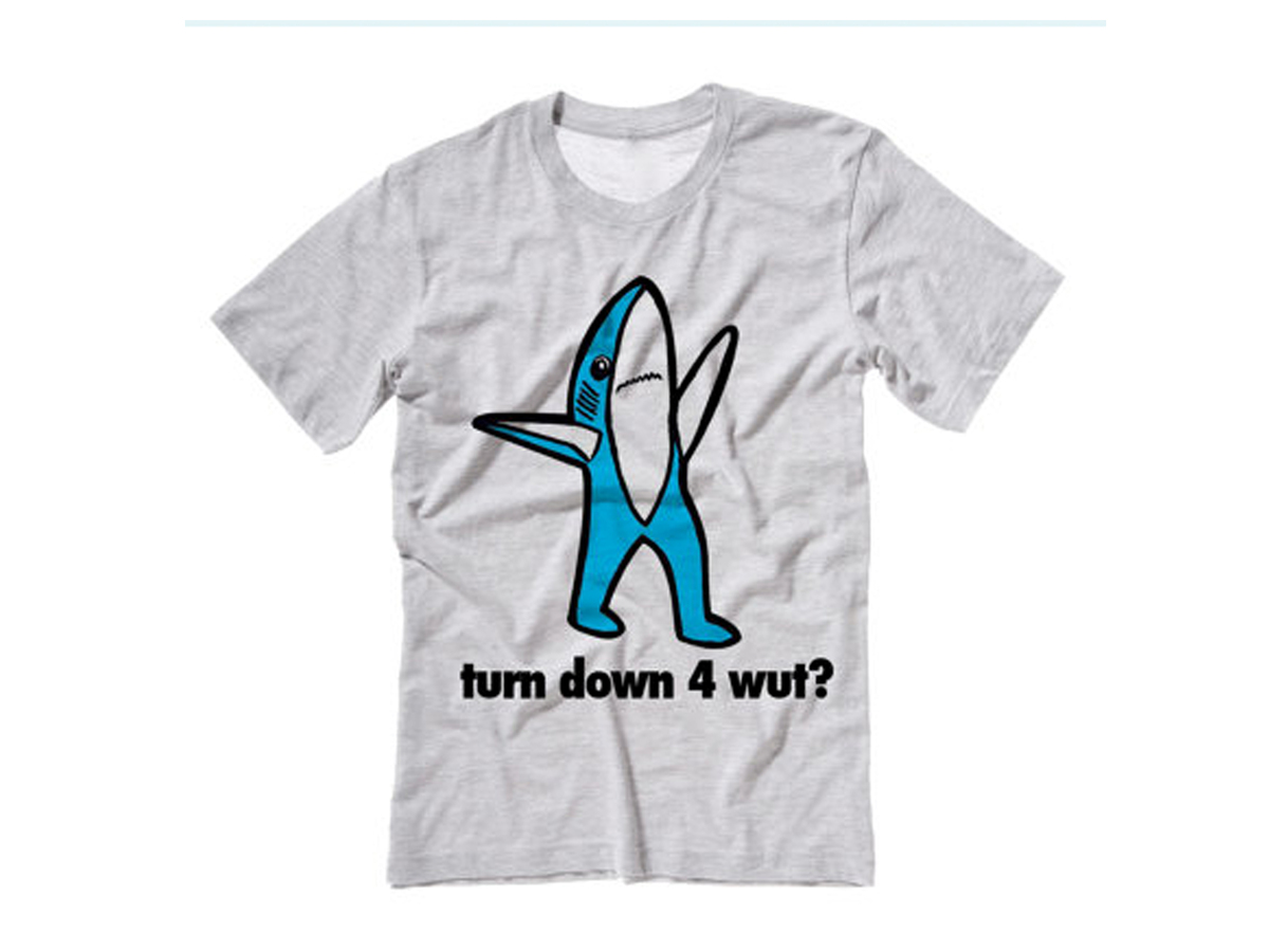Left SHARK Turn Down 4 Anger T-Shirt, $ 16