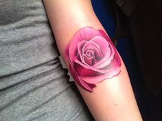 Colored rose tattoo "width =" 480