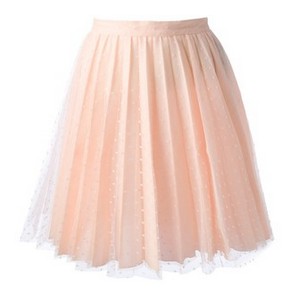 Pink VALENTINO pleated skirt