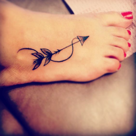 Amazing arrow tattoos for woman