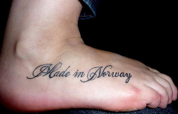 Foot tattoo ideas for girls