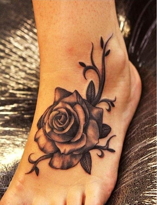 Foot tattoo ideas for girls