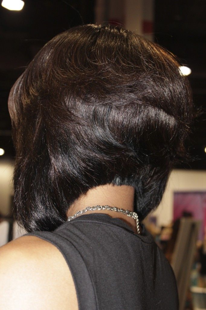 Stacked bob for black hairstyles "width =" 400