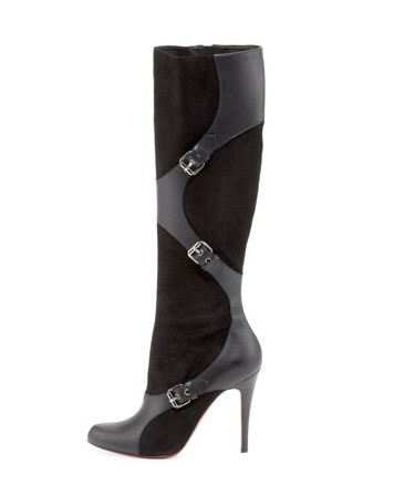 Christian Louboutin Harness-Leather Harness Boot