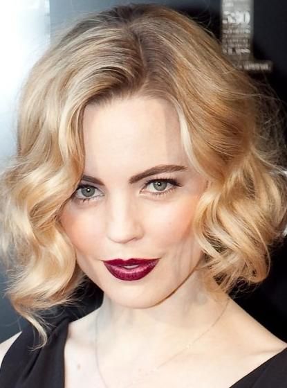 Short Curly Bob Hairstyle