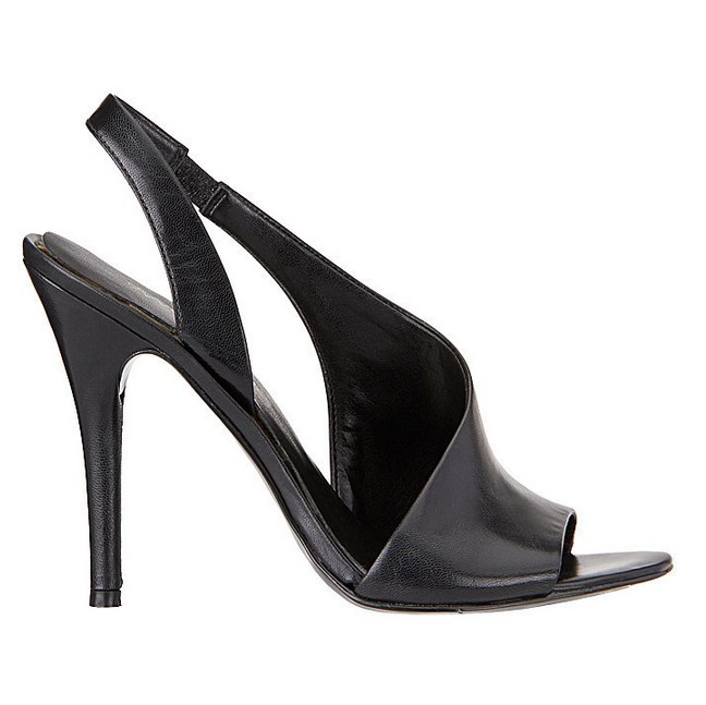 Black leather sandal ($ 89)