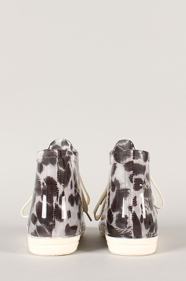 Back view of the Jelly Leopard lace-up sneakers