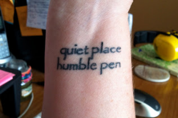 Writer quote tattoo