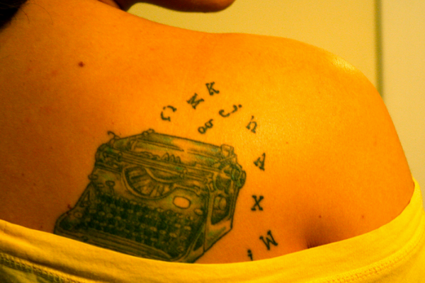 typewriter Tattoo