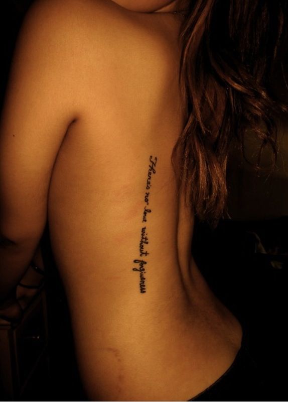 20 girls quote tattoos you can love