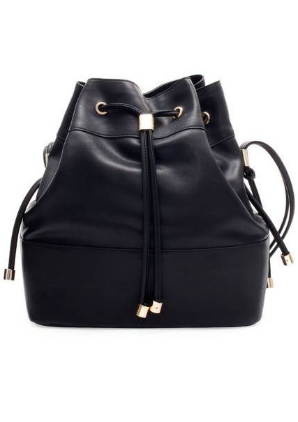 Zara Bucket Bag With Metal Details, $ 79.90