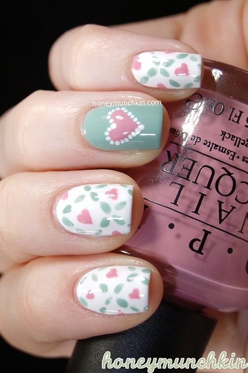 23 Sweet Spring Nail Art Ideas & Designs for Girls