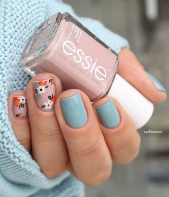 20 cute spring nail designs 2018