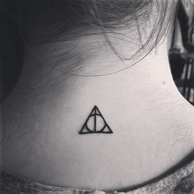 Harry Potter fan tattoo for women