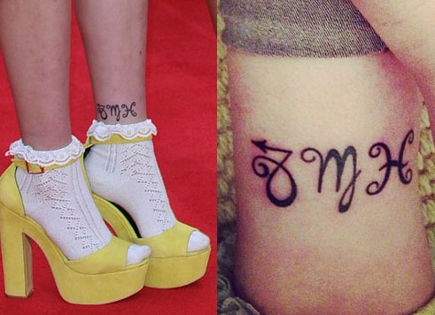 Asami Zdrenka tattoos - artistic zodiac signs