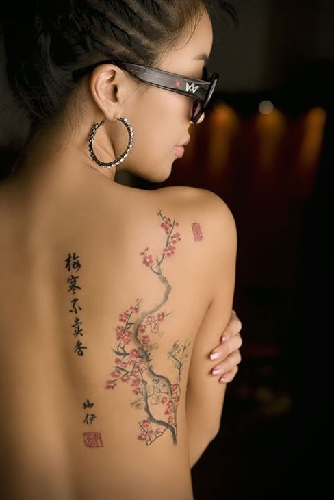 Female tattoo