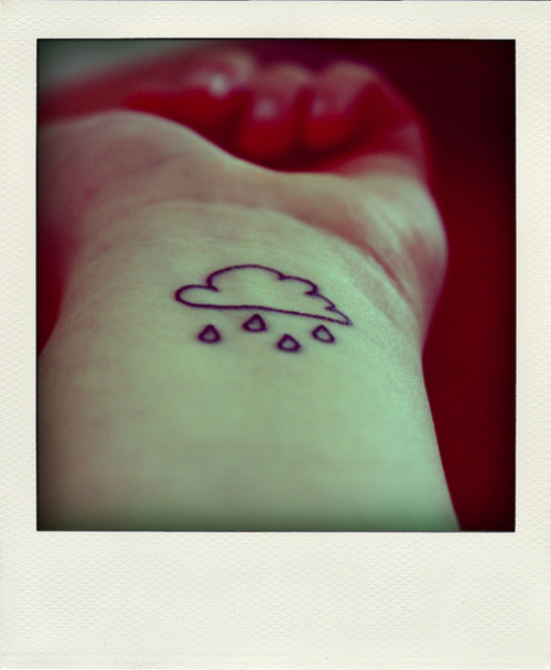 Nice cloud tattoo