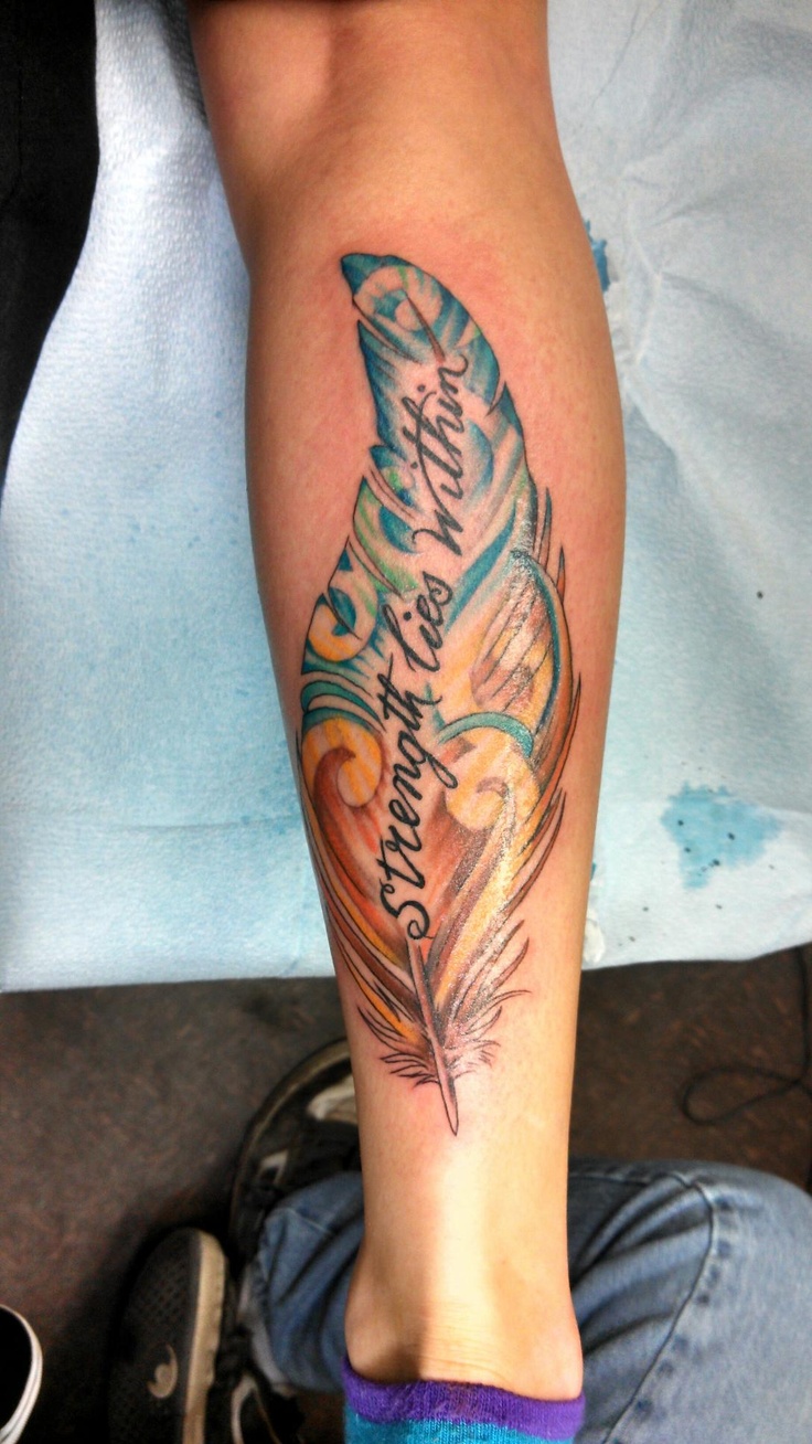 feather tattoo