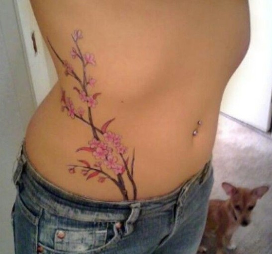 Japanese cherry blossom tattoo by pinterest