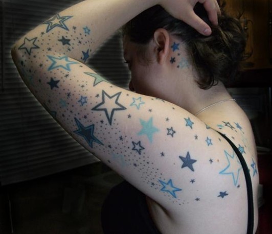 Great star tattoo ideas for women