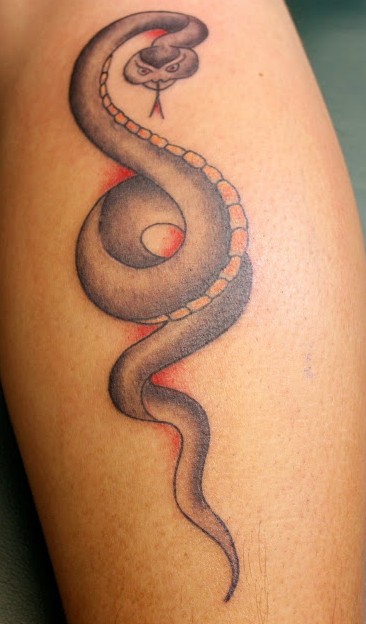 Snake tattoo design