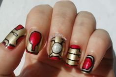 Large Iron Man nails