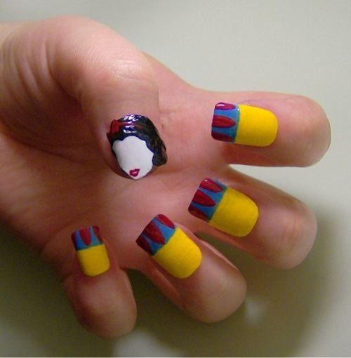 Pretty nail design