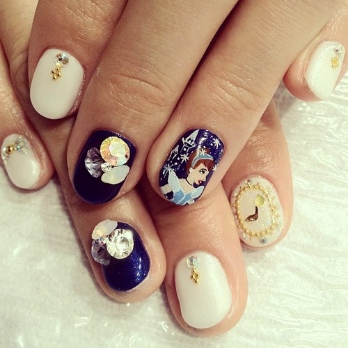 Beautiful cinderella nails