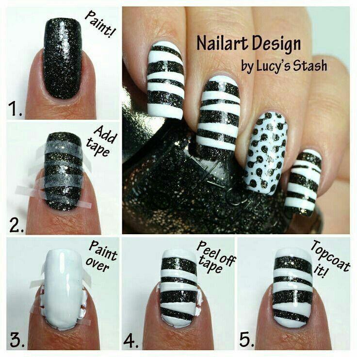 Simple strip nails