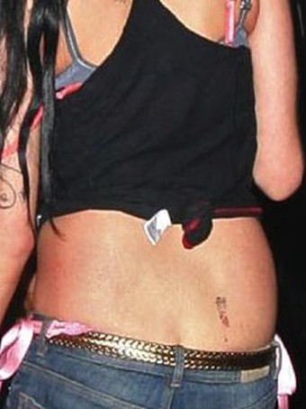 Amy Winehouse Tattoos - Cheeky Betty Boop