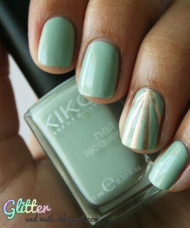 Mint nails