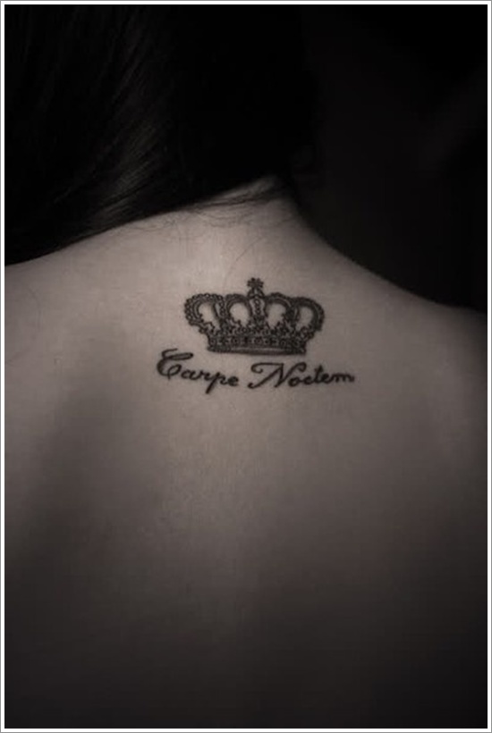 Crown tattoo ideas for women