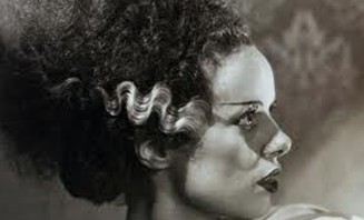Elsa Martinelli as the original bride of Frankenstein in 1935
