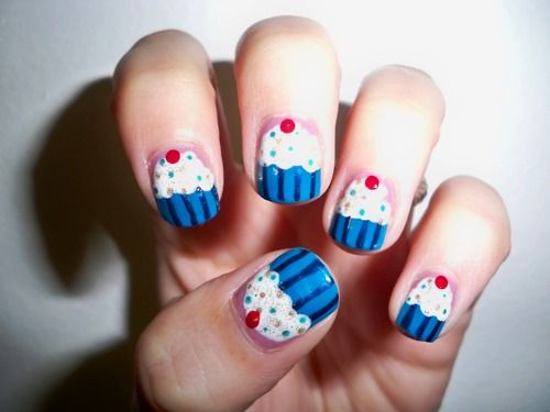 Fantastic cupcake nails