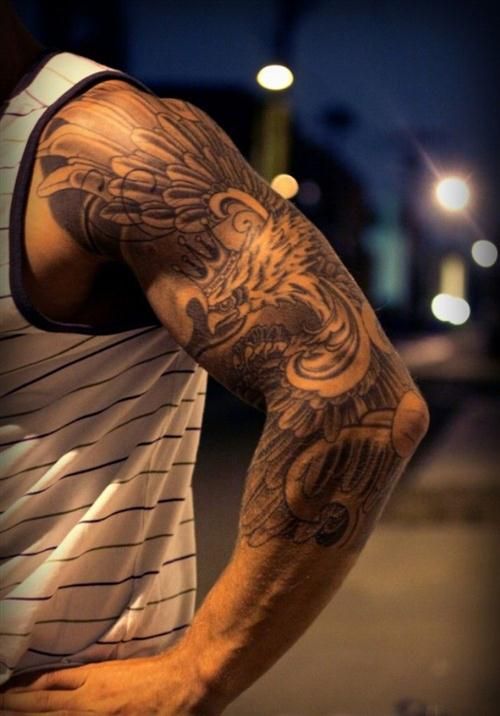 Cool sleeve tattoo