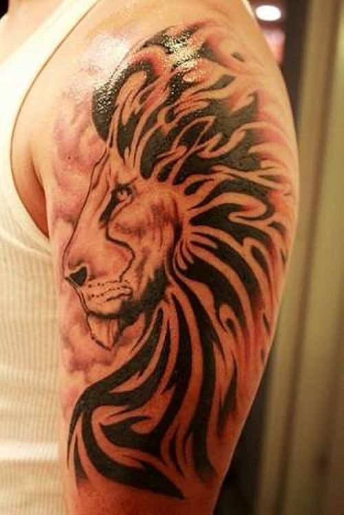 Lion tattoo design