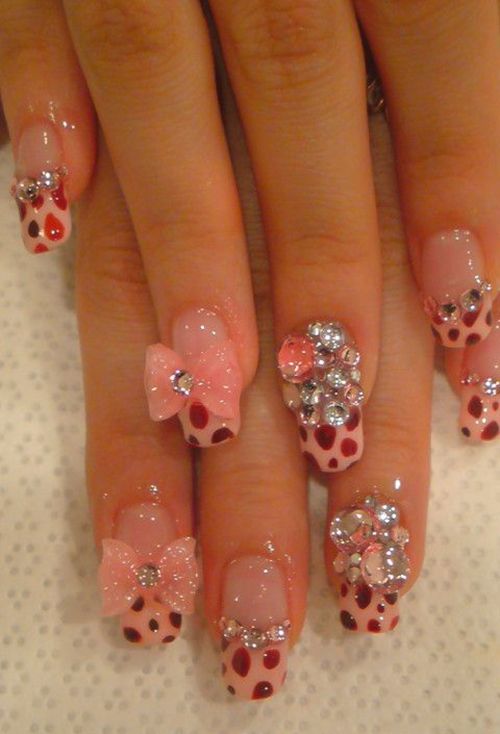 Ornate nail design